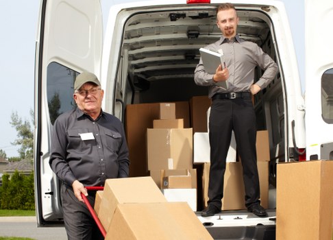 Professional packing and loading techniques for Acton moves