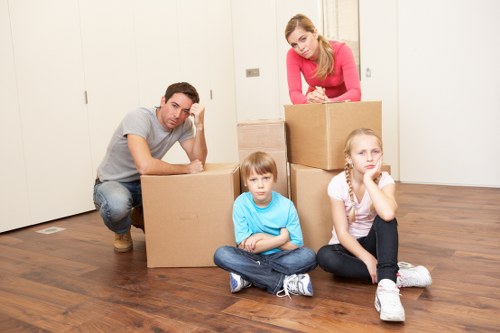 Friendly van driver delivering a smooth relocation in Acton